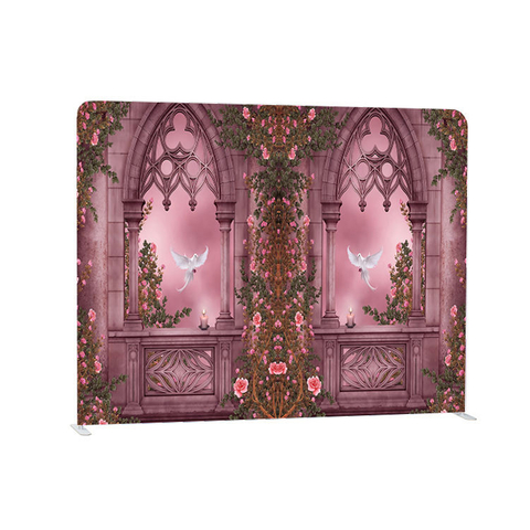 High quality aluminum frame portable trade show exhitibion pop up display walls equipment backdrops