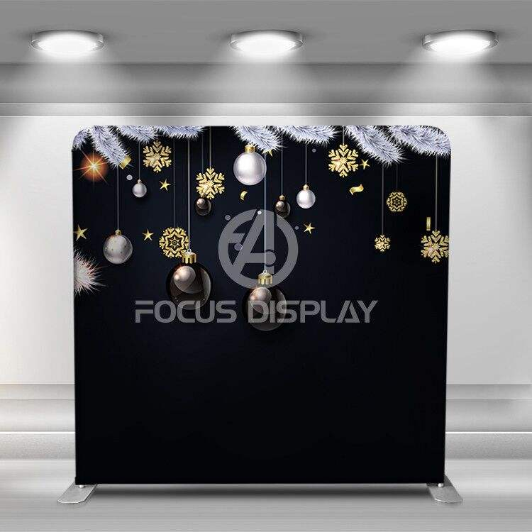 8ft straight frame only advertising tension fabric exhibition display stand photobooth backdrop pillow tension Wall