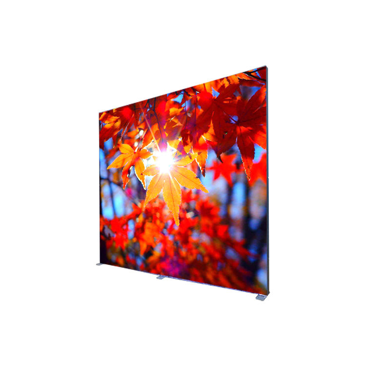 New design portable seg fabric led backlit light box aluminum profile