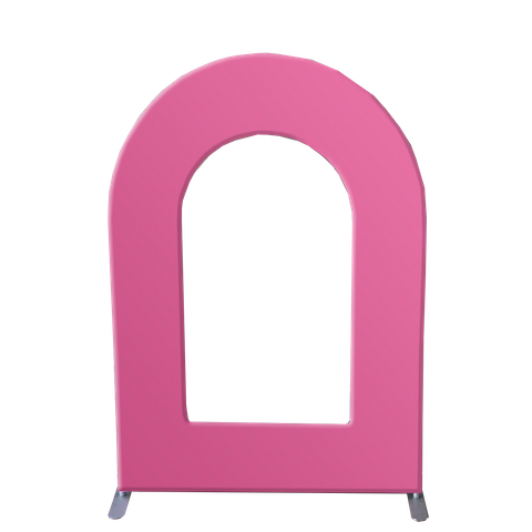 Arch Balloon Backdrop Circle Arch Cover for Wedding Open Arch Backdrop Stand