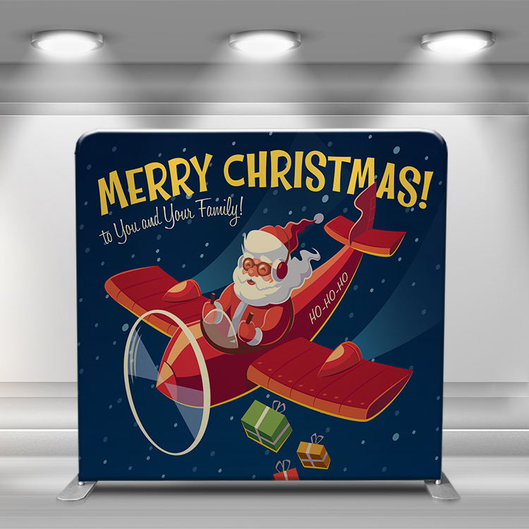 aluminum frame custom printed graphic package Stands Backdrops Pillow Cover tension fabric tube display stretch fabric display