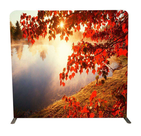 10 * 8 Tube Portable Display Wall for custom wedding photo booth photography backdrop