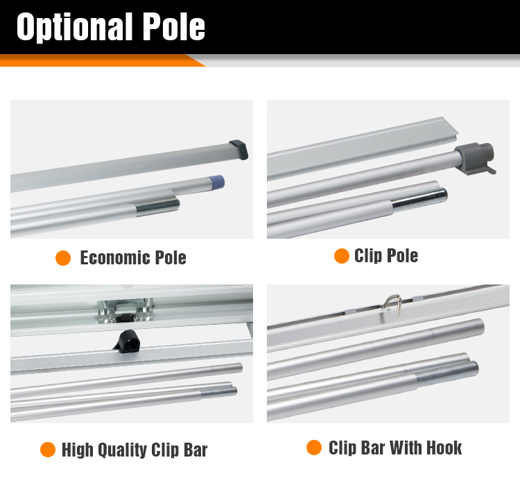 display advertising custom design banner aluminum cheap roll up stand