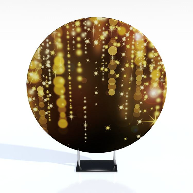 Tension fabric party decoration cake stand dessert table for event and wedding backdrop decoration