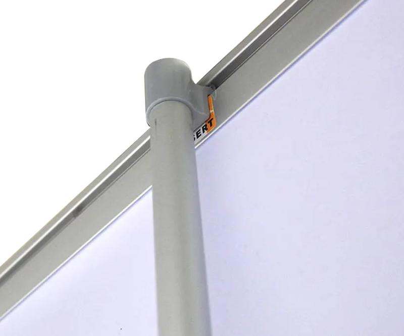 High quality moving luxurious retractable wide base trade show portable pull up banner display stand