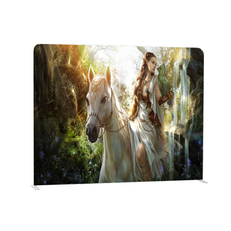 8ft Costom Printing Fabric Backdrop Pillow Case Ez Tube Display