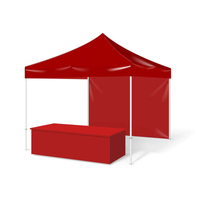 Wind resistance aluminum trade show pop up custom canopy tent 10x10 10x20