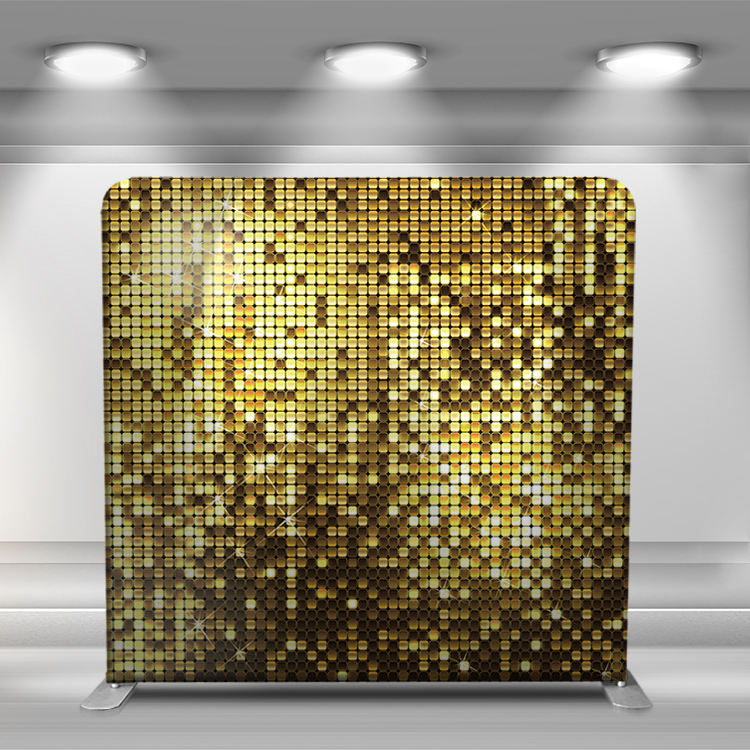 New design custom 8ft straight aluminum tube stand tension fabric pillow case cover backdrop wall photo booth backdrop