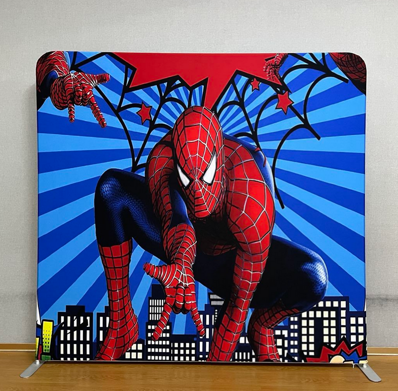 8 ft double sides printing pillow case cover display easy installation photo booth backdrop wall
