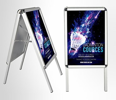 a frame sign stand