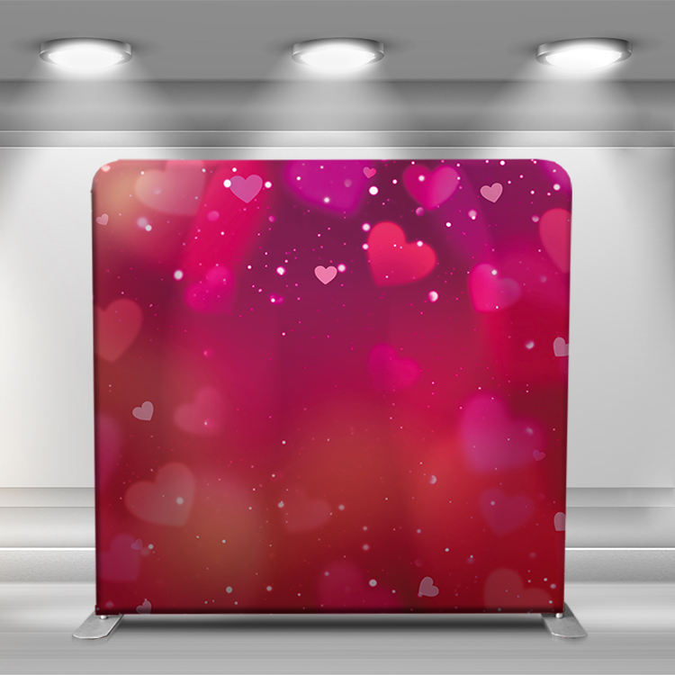 Hot sale factory directly 8ft straight aluminum tube stand tension fabric pillow case cover party photo booth display stand