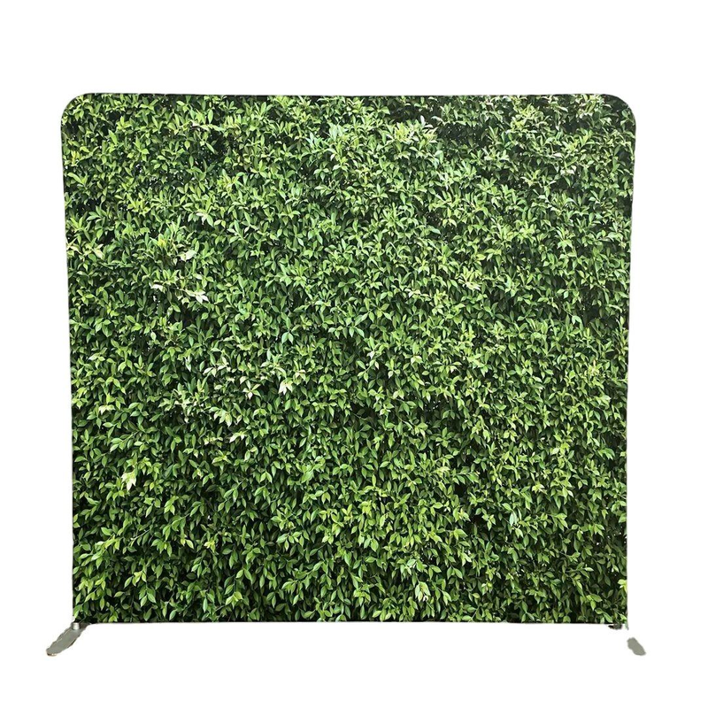 10x8 ft Straight tension fabric display stand for party decoration double sides pillow case cover photo booth backdrop