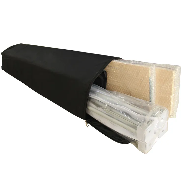 Supermarket pop up folding lightweight customized fabric promotion counter display folding table for trade show