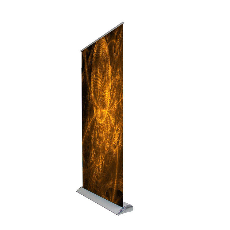 Customized easy aluminum display stand indoor and outdoor roll up banner backdrop display