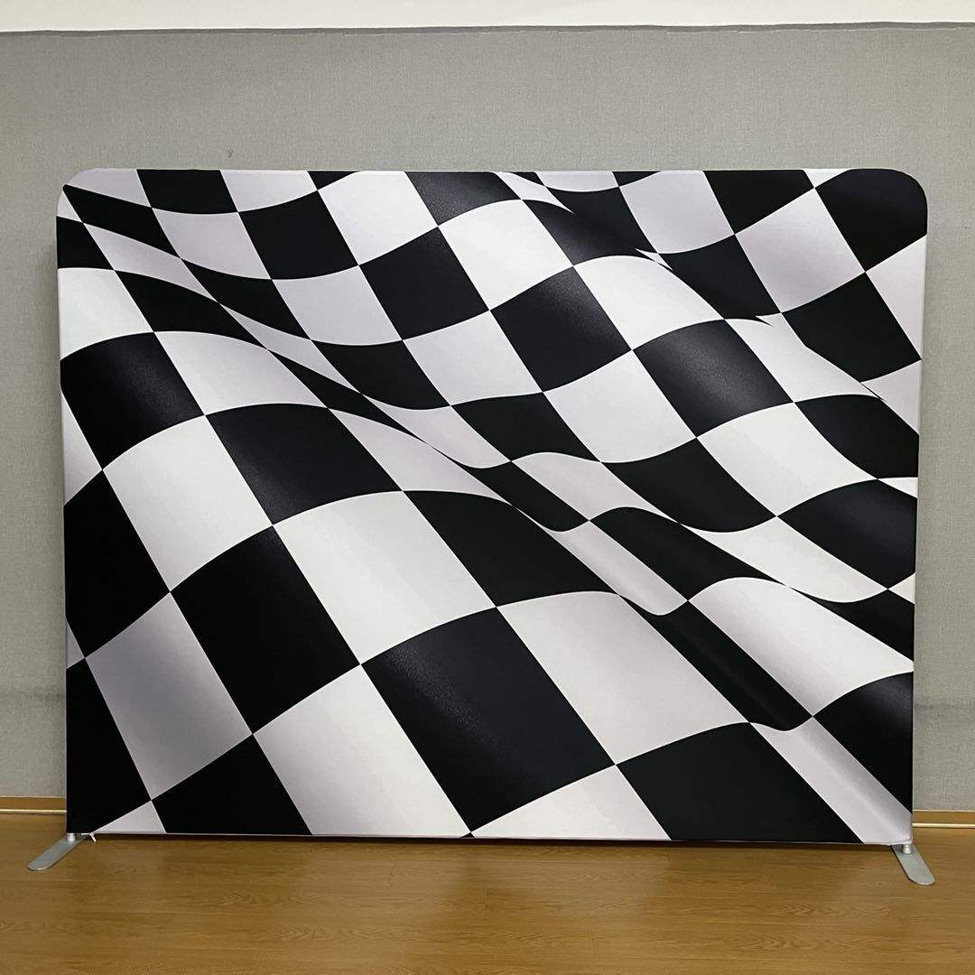 360 Aluminum Frame tension fabric backdrop sublimation printing tension backdrop firm Photo Booth backdrop wall