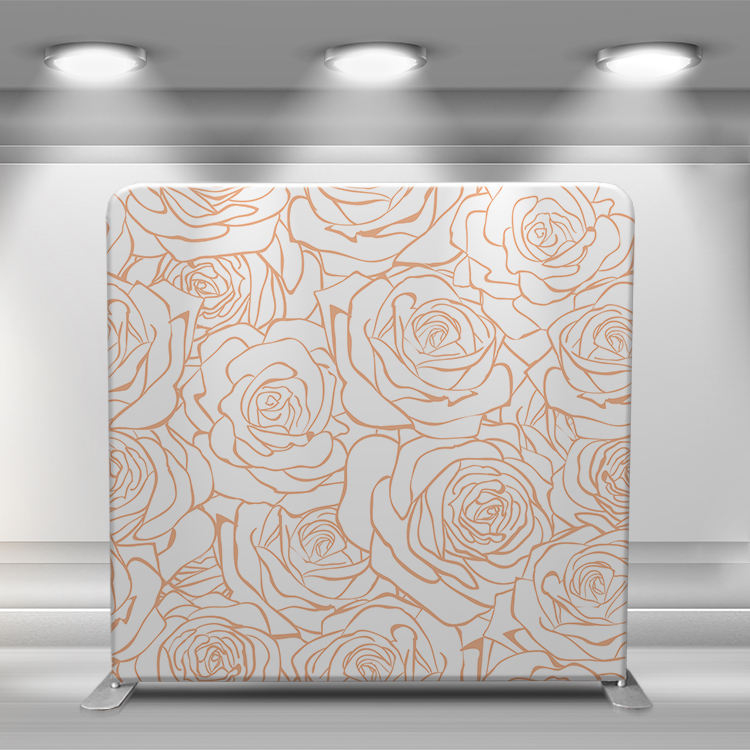 Display Stand directly 8ft straight aluminum tube stand tension fabric pillow case cover party photo booth backdrop