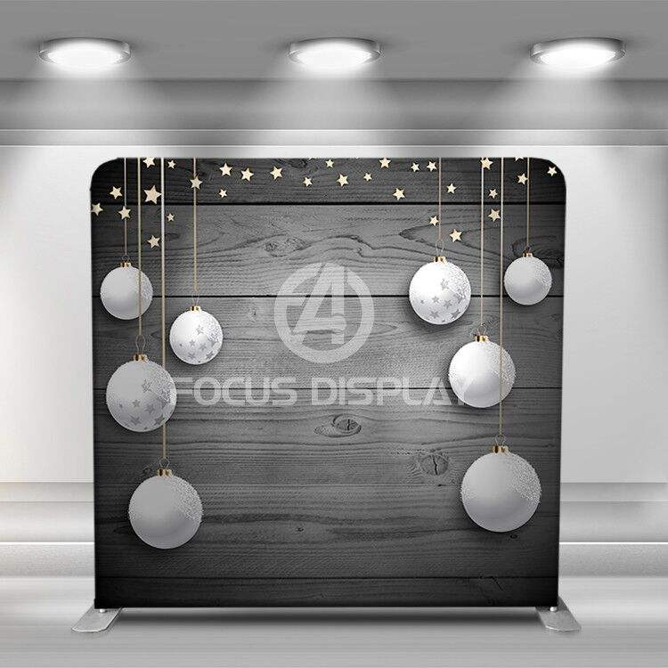 Aluminum tube stand tension fabric party events decoration washable pillowcase backdrop