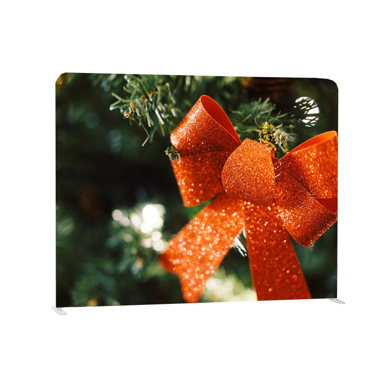 High quality and portable photo backdrop stand with tension fabric display backdrop