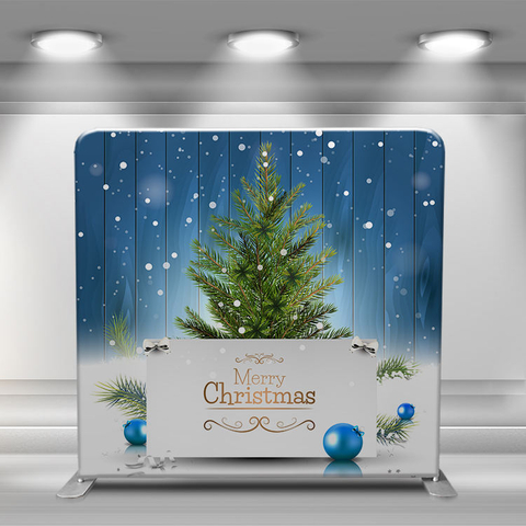 customized backdrops for wedding event display stand aluminum tension fabric exhibition booth custom backdrop