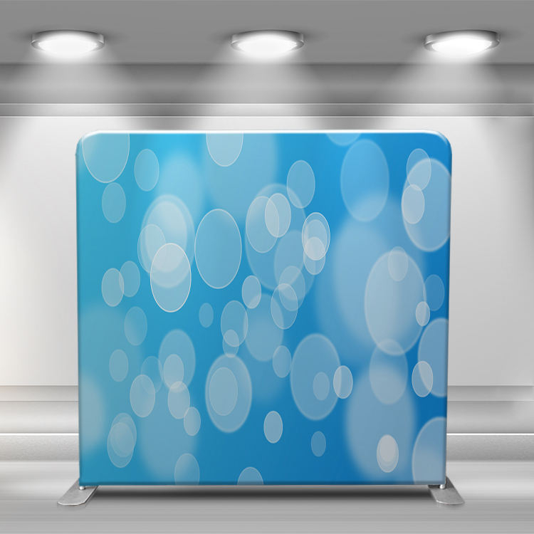Customized printing tension fabric backdrop wall photo booth stand