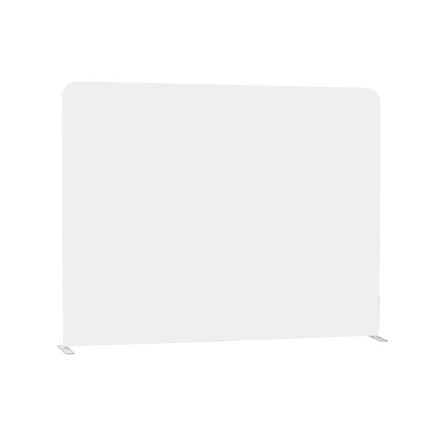 Portable high quality straight tension fabric white custom photo backdrop photography