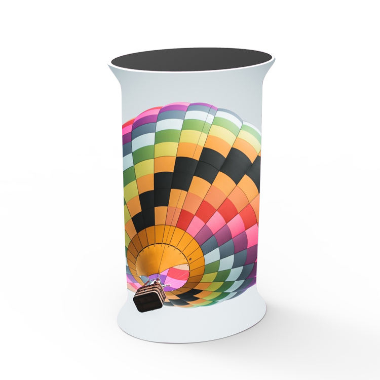 Promotion display booth portable trade show display exhibition counter table
