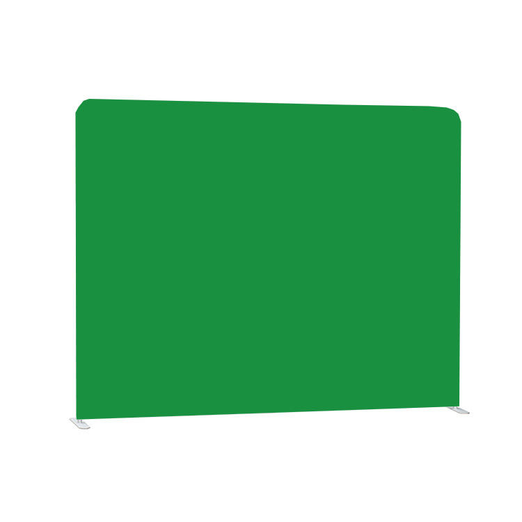 Customized size straight tension fabric green screen backdrop photography