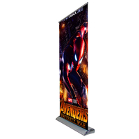 economic exhibition customized advertising double side easy change roll up banner stand