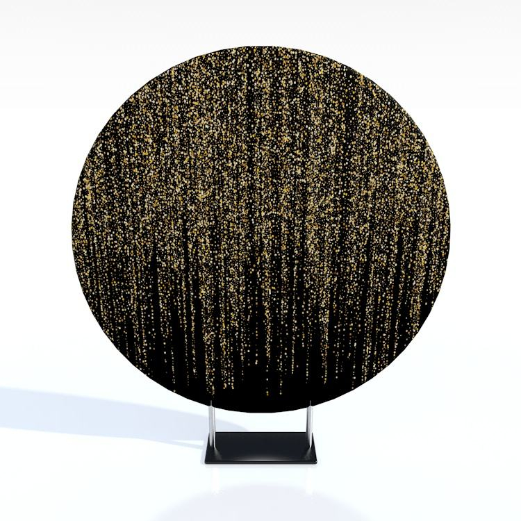 Fashion Fabric Cake Round Table Wedding Stand Round Party Birthday Display Table For Wedding