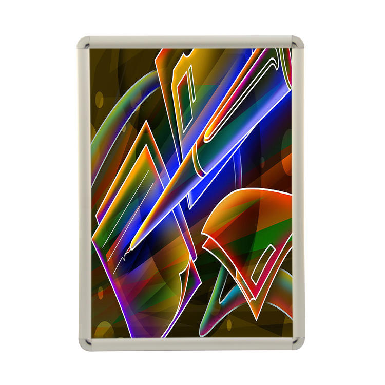 25mm a1 a2 a3 a4 customized aluminum standard snap display frame a0 anodised snap frame