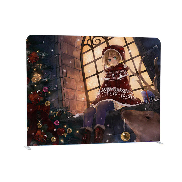 dye sublimation printing tension fabric photobooth pillow case photography backdrop