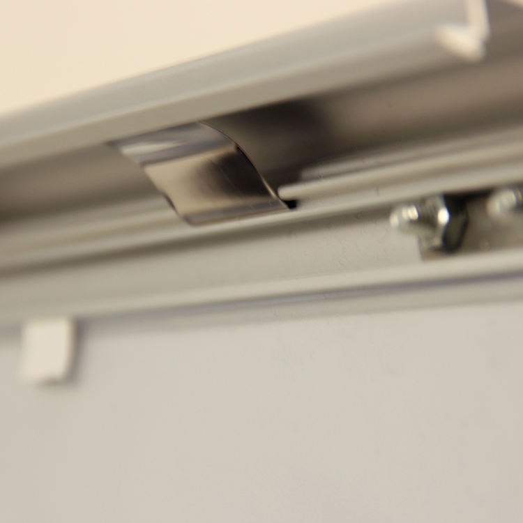 Outdoor sign frames and holders with 2 sided metal pavement stand