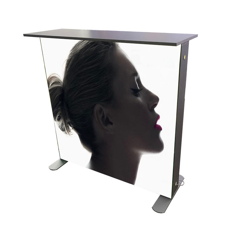 New design portable led digital light box promotion backlit counter
