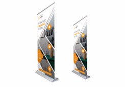 Customized pop up backdrop banner
