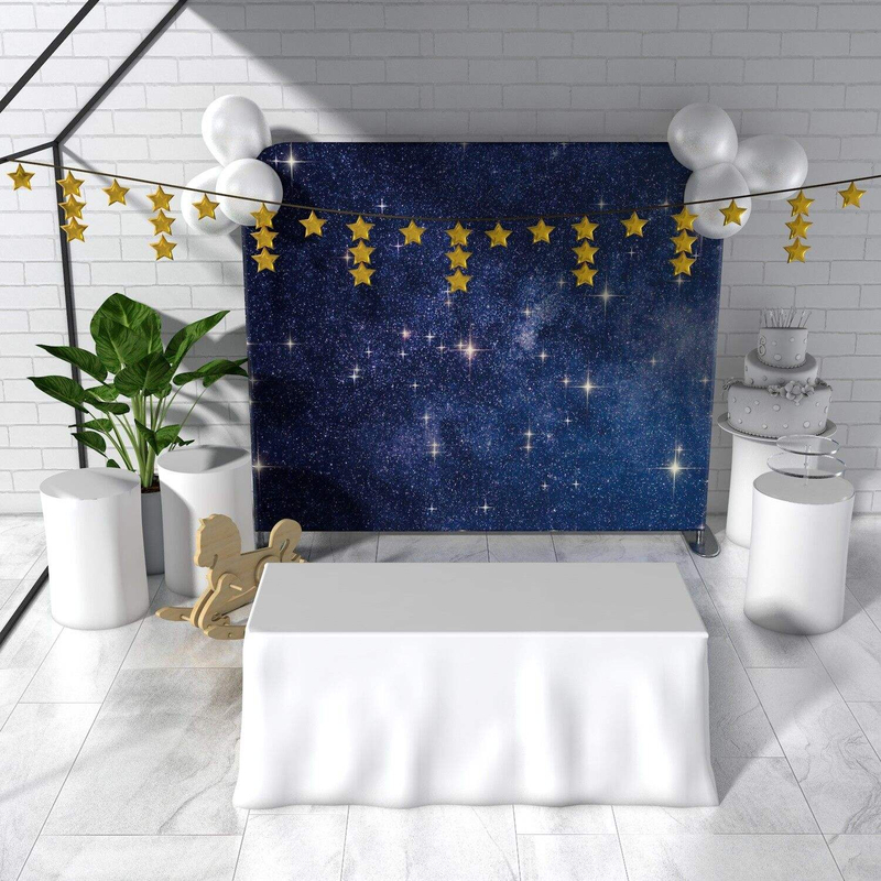 8*8ft Collapsible Aluminum Frame Stand Pillow Case for Birthday Party Decoration 360 PhotoBooth Backdrop Display