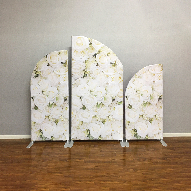 10ft Straight Shape Reusable Photography Advertising Photo Booth Custom Backdrop Display Stand