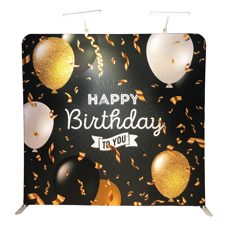 Tube stand backdrop tension fabric display portable custom backdrop tension fabric display