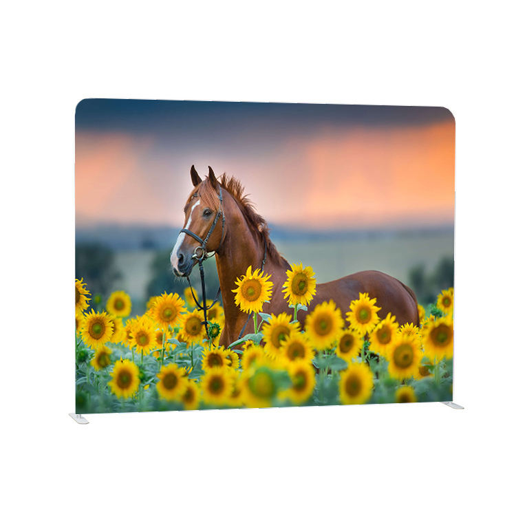 8x10 portable straight custom printing fabric pillow case backdrop for events