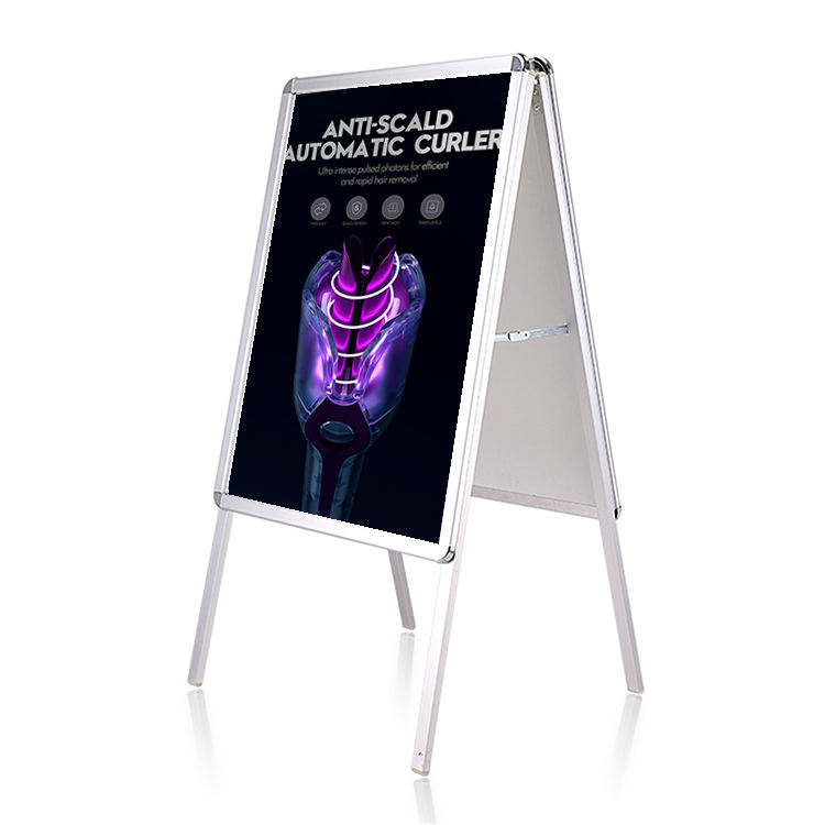 Wholesale high quality aluminum digital rotating a board sign