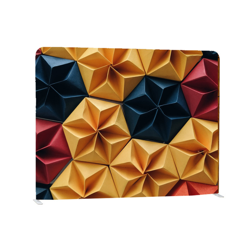 High quality and portable photo backdrop stand with tension fabric display backdrop