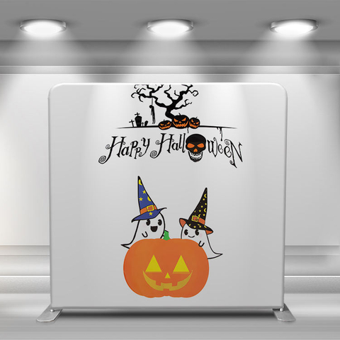 10ft Portable trade show back wall diy pillow case backdrop photography background for Halloween