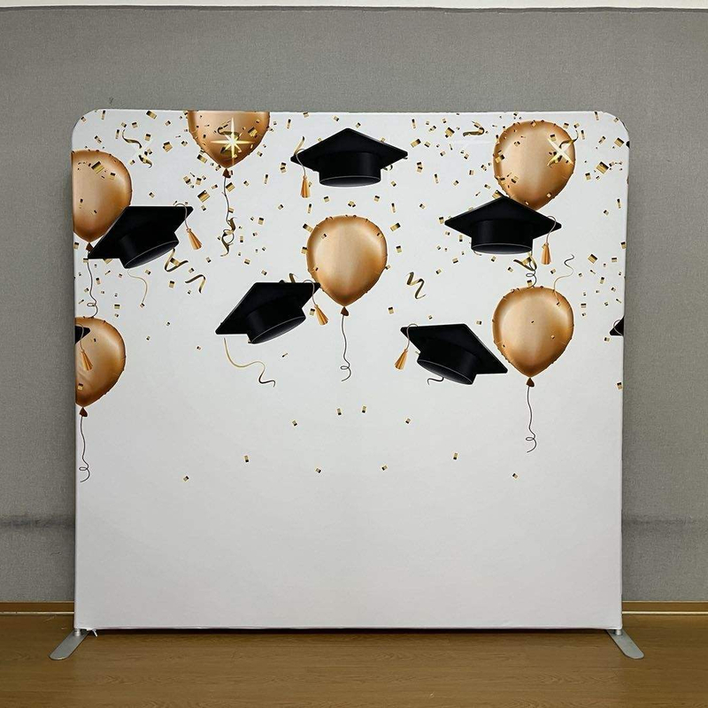10*8ft Lightweight Straight Graduation Tension Display Background graduation tension fabric display