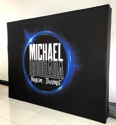 10ft Aluminium Frame Portable Pop Up Stand Display For Exhibition booth