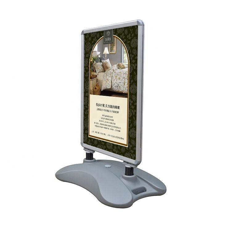 A1 double side sidewalk sign for poster with water base