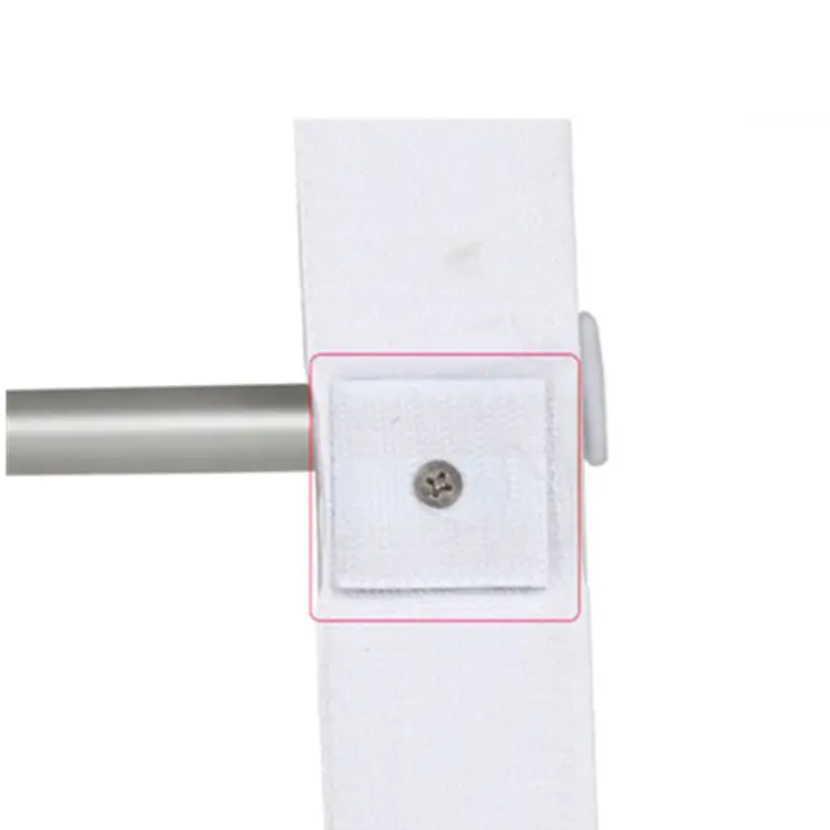 Portable exhibition booth wall banner stand straight backdrop tension fabric pop up frame display photo booth backdrop wall