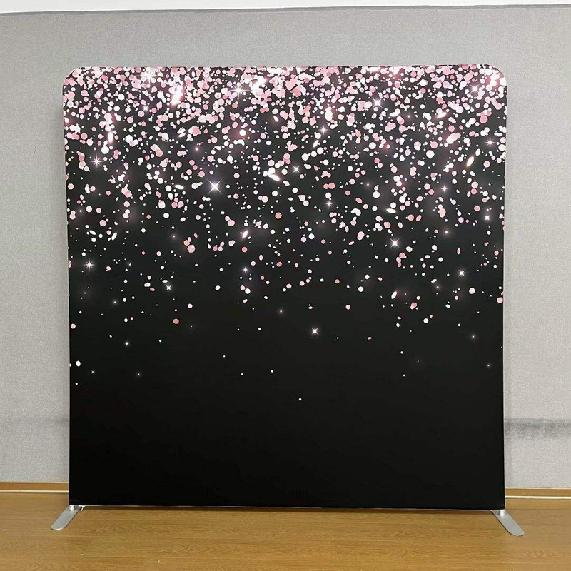 Backdrop Stand Party Background Portable Colorful Tension Fabric Photo Booth Back Drops Photo Wall