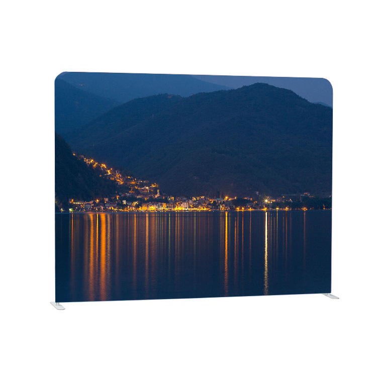 10ftx8ft Straight Inexpensive Indurative Publicity Tension Fabric Banner Display Equipment