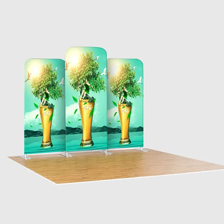 Flexible Modular Custom Trade Fair Display Rack in Line with Development Tube Frame Trends display stand