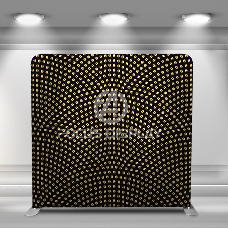 10 ft Adjustable aluminum tube frame display white brick pillow case photo booth backdrop