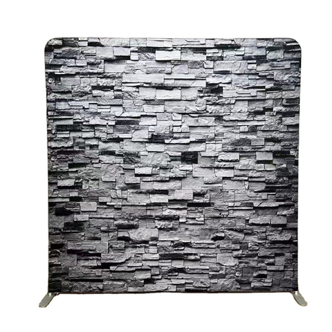 Aluminum Tension Fabric Pop up Exhibition Counter Exhibition Tension Photography Backdrop Stand
